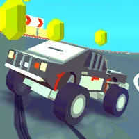 3D Monster Truck Skyroads - play free online game