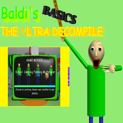 Baldi's Basics Plus - Extended educational horror experience