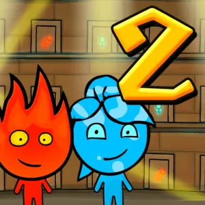 Fireboy And Watergirl 2 Light Temple - play free online game
