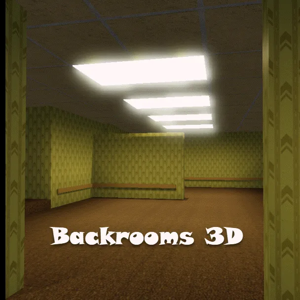 The Backrooms 3D - 3D liminal space exploration horror